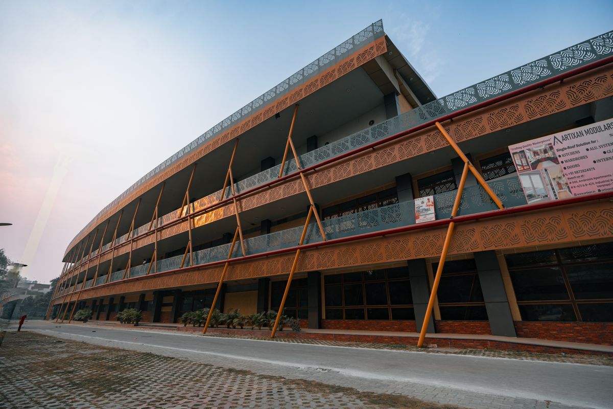Illustrative photograph of a school building